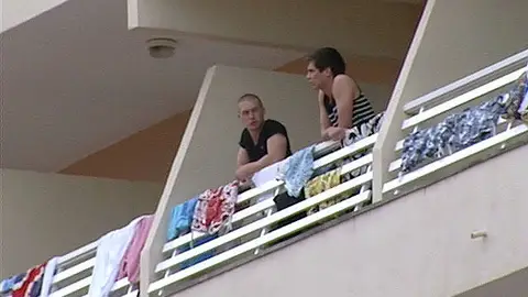 Una afición que nace en el balcón de los hoteles Una afición que nace en el balcón de los hoteles