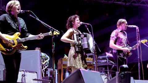 Arcade Fire en el MTV Winter
