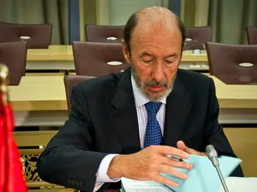 El ministro del Interior, Alfredo Pérez Rubalcaba El ministro del Interior, Alfredo Pérez Rubalcaba