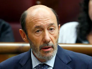 El ministro de Interior, Alfredo Pérez Rubalcaba El ministro de Interior, Alfredo Pérez Rubalcaba
