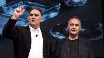 Ferran Adrià junto a su amigo y discípulo, José Andrés
