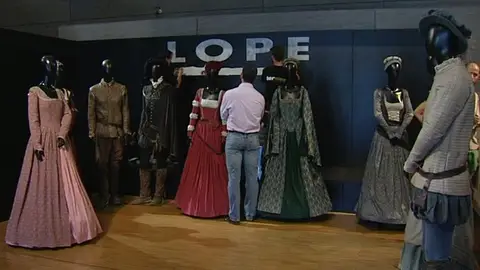 El vestuario de 'Lope' en el museo del traje El vestuario de 'Lope' en el museo del traje