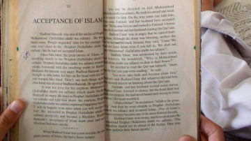 Un ejemplar del Corán