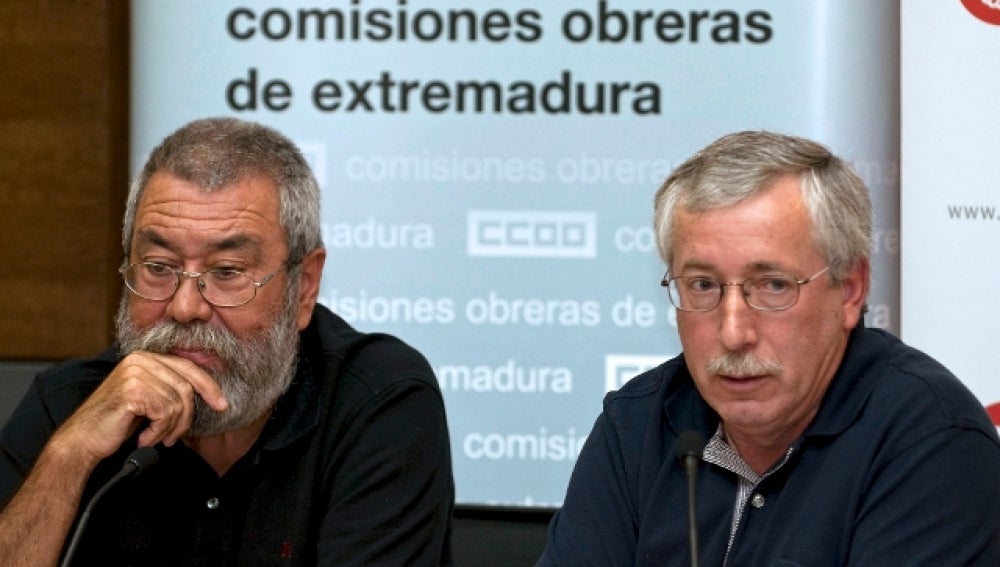 Cándido Méndez y Fernández Toxo