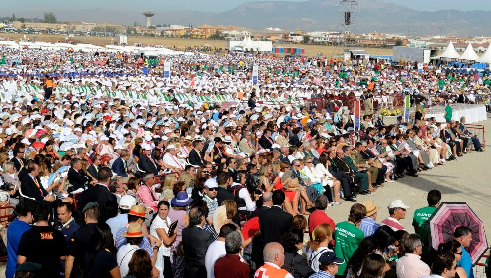 60.000 personas concentradas para la beatificación