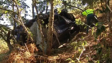 Brutal accidente en la localidad lucense de Suera