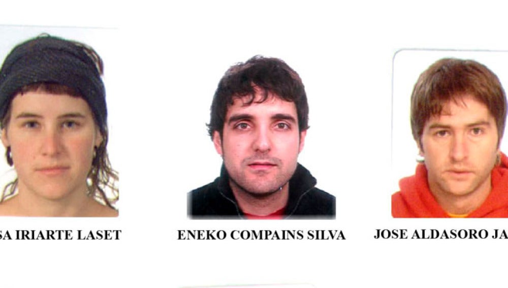 Tres de los detenidos