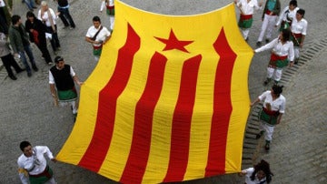 Bandera catalana 'Estelada'