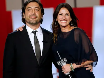 Julia Roberts y Bardem, orgullosos Julia Roberts y Bardem, orgullosos