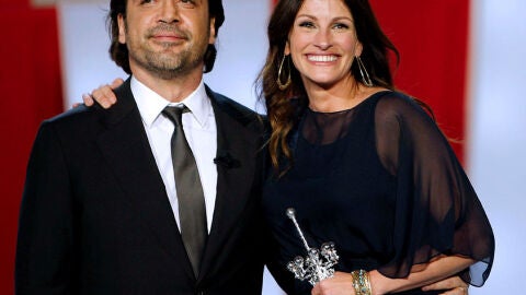 Julia Roberts y Bardem, orgullosos