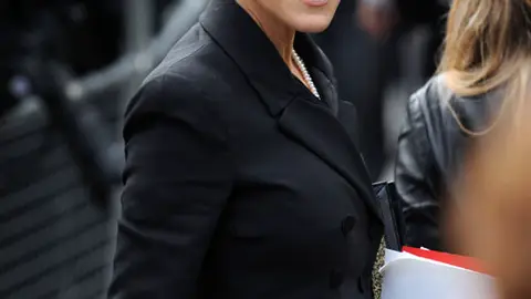 Sarah Jessica Parker en el homenaje a Mc Queen Sarah Jessica Parker en el homenaje a Mc Queen