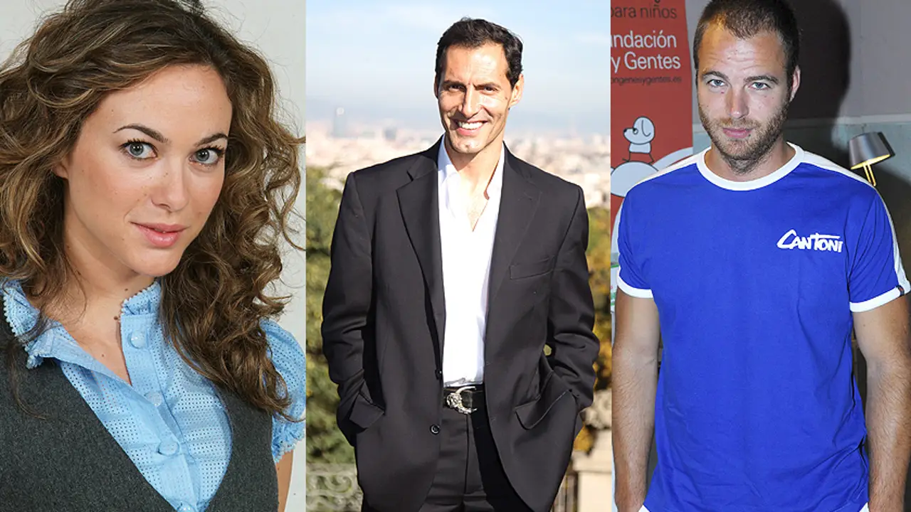 Marta Hazas, Manuel Banderas y Carles Francino