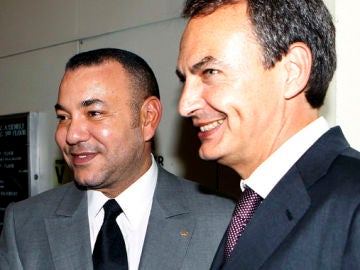 Zapatero y Mohamed VI en Nueva York Zapatero y Mohamed VI en Nueva York