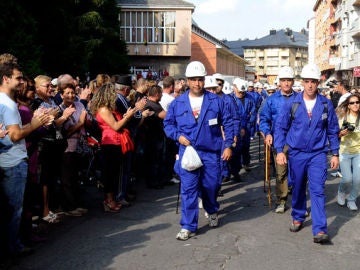 Marcha negra de mineros