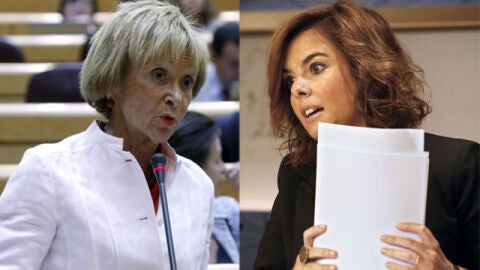 Enfrentamiento entre De la Vega y Soraya S&aacute;enz