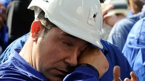 Los mineros prosiguen su 'marcha negra' Los mineros prosiguen su 'marcha negra'