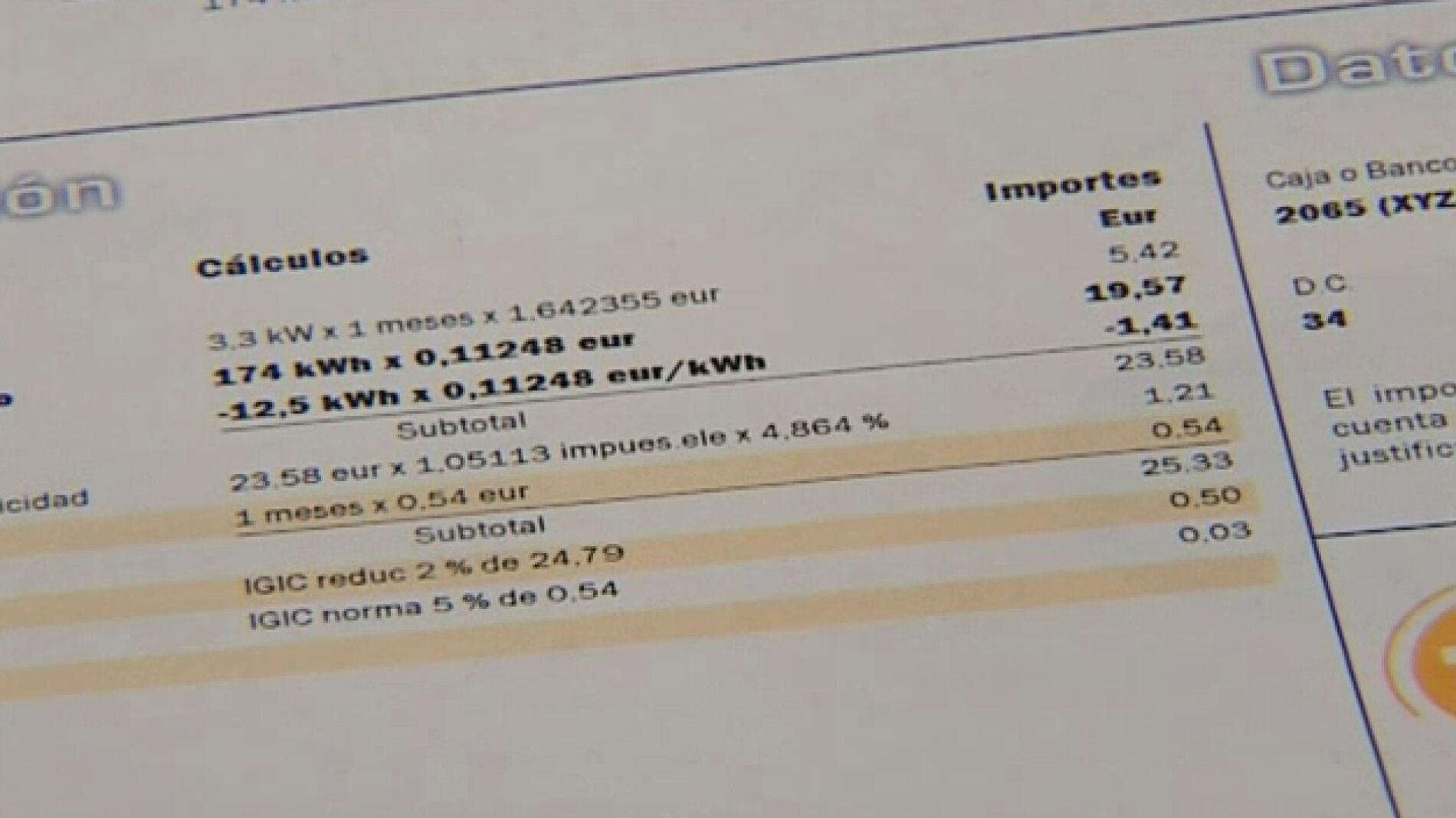 Subir&aacute; la factura de la luz