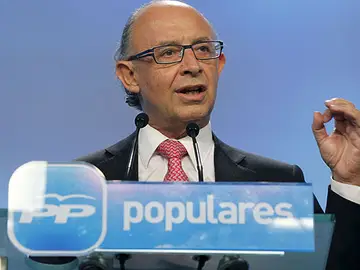 Montoro comparece en la sede del PP Montoro comparece en la sede del PP