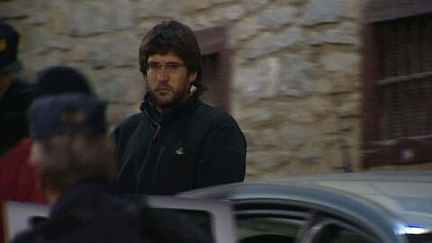 Uno de los detenidos en Vitoria
