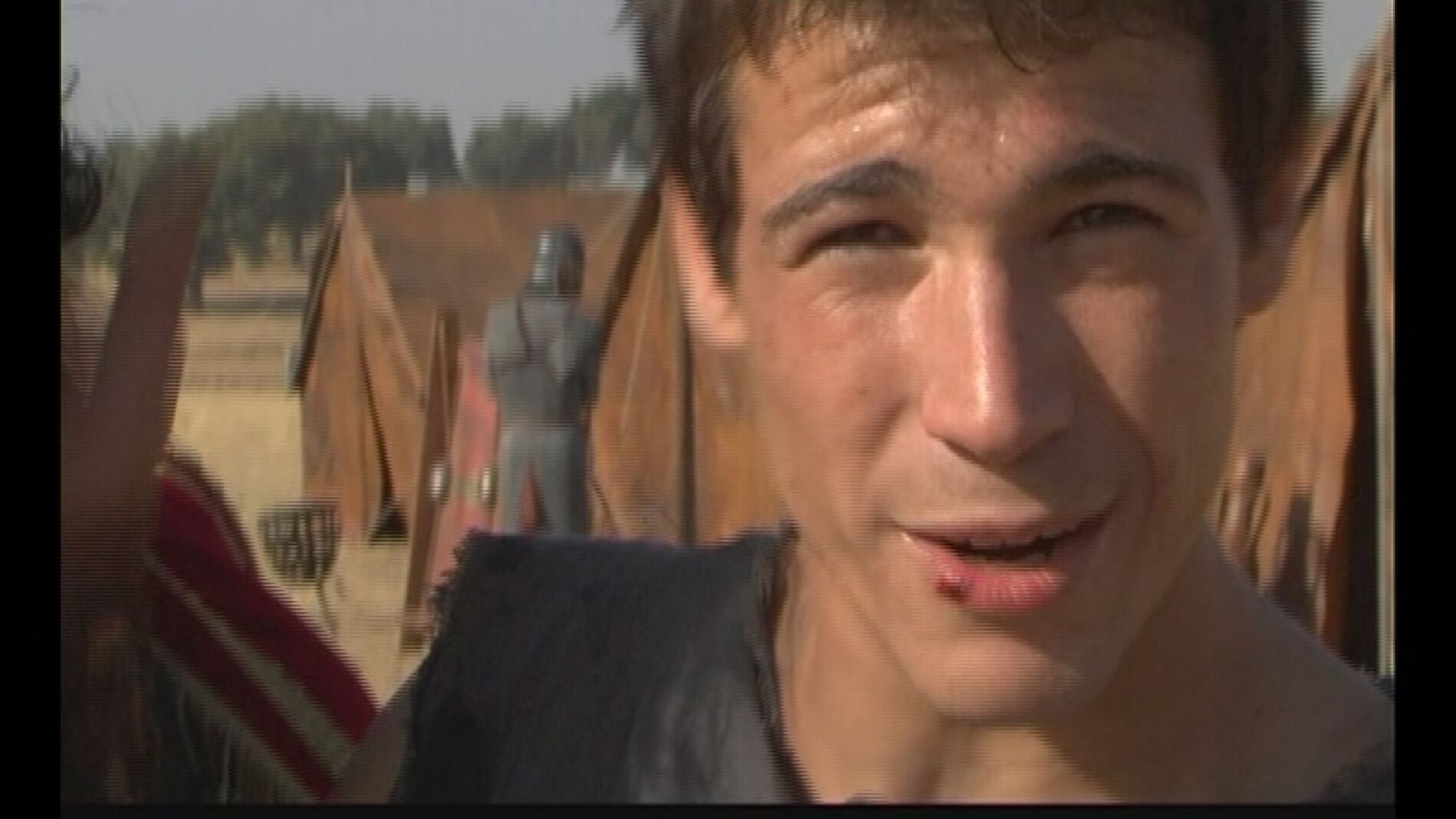 Juan Jos&eacute; Ballesta en el rodaje