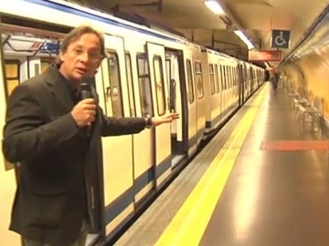 El metro de Madrid vacío