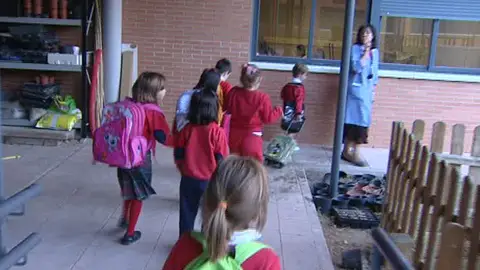 Los colegios pasan la huelga con normalidad Los colegios pasan la huelga con normalidad