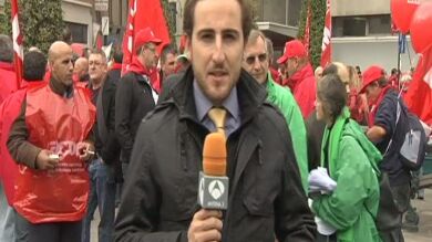 Los sindicatos europeos se movilizan también hoy en Bruselas en una gran manifestación 