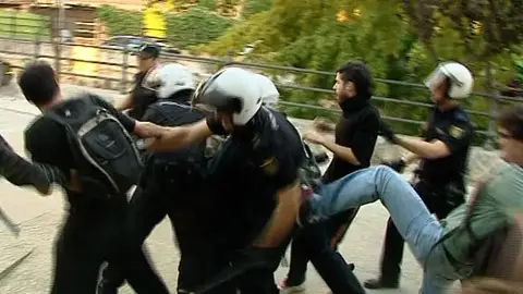 Antidisturbios en Sevilla Antidisturbios en Sevilla