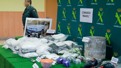 Material incautado al comando imanol Material incautado al comando imanol