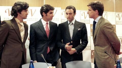 Los toreros se re&uacute;nen con la Ministra de Cultura