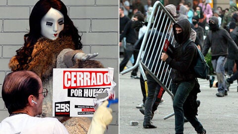 El d&iacute;a despu&eacute;s de la huelga