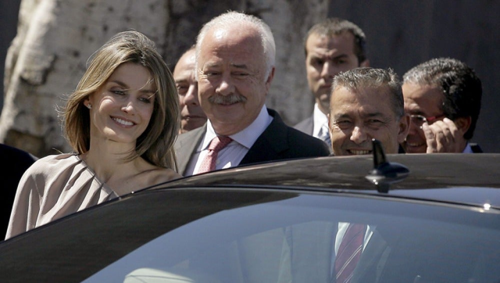 Doña Letizia en su visita a Las Palmas