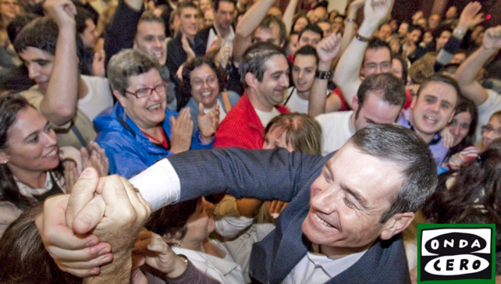 Tomás Gómez tras la victorias