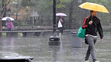 Alerta por lluvia y viento