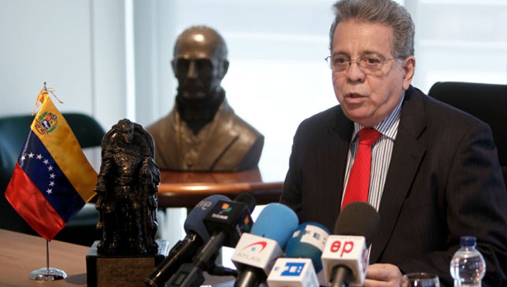 El embajador de Venezuela en España, Isaías Rodríguez