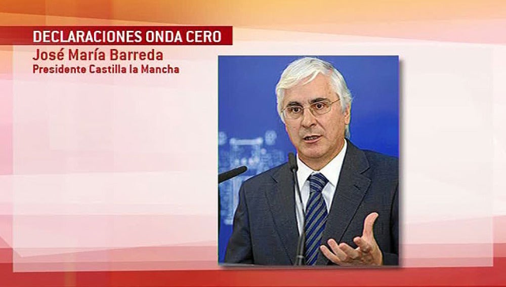 José María Barreda en Onda Cero