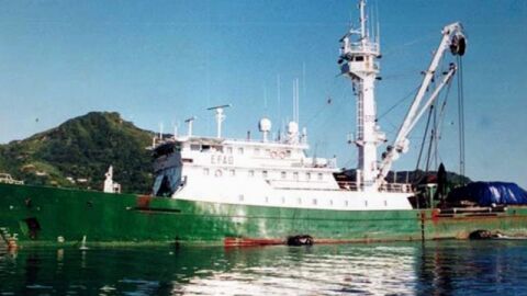 El atunero vasco 'Felipe Ruano'