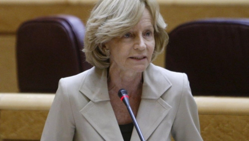 La ministra Elena Salgado