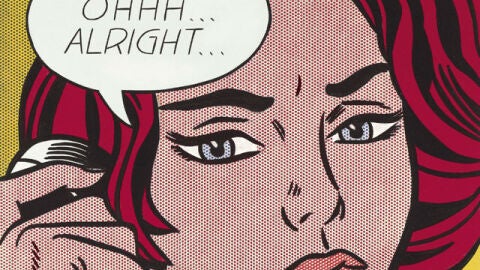Una obra de Roy Liechtenstein