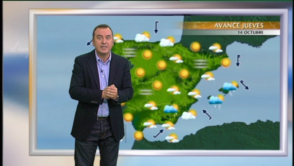 Previsión del tiempo 13-10-2010 (mañana)