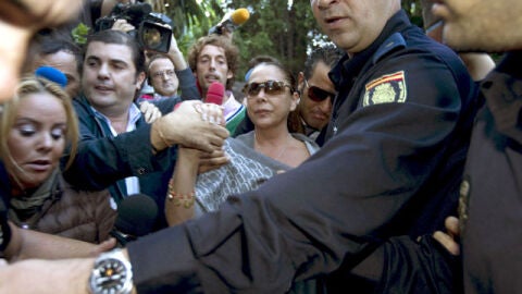 Isabel Pantoja llega al juzgado