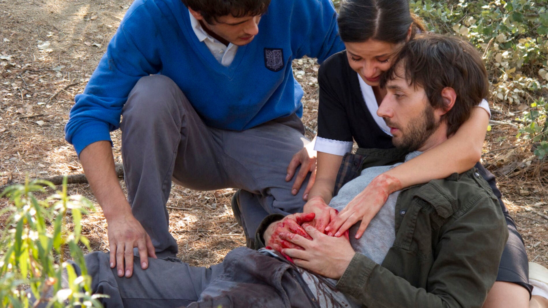 Ferm&iacute;n, ensangrentado 