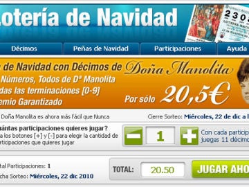 Lotería de Navidad en lotopia.com