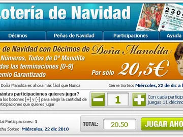 Lotería de Navidad en lotopia.com Lotería de Navidad en lotopia.com