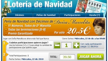 Lotería de Navidad en lotopia.com