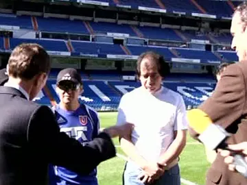 Los mineros en el Santiago Bernabéu Los mineros en el Santiago Bernabéu