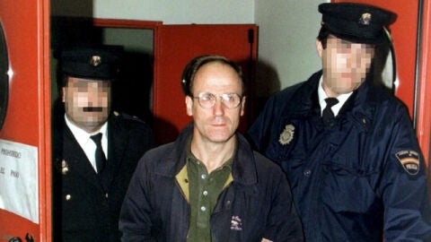 'Txelis', cuando fue extraditado de Francia a Espa&ntilde;a