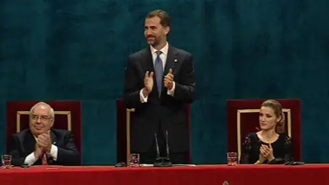 El Príncipe Felipe preside la ceremonia El Príncipe Felipe preside la ceremonia