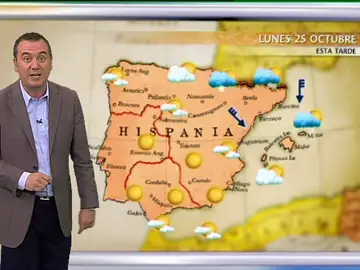 La previsión de El Tiempo (25-10-10),mediodia La previsión de El Tiempo (25-10-10),mediodia