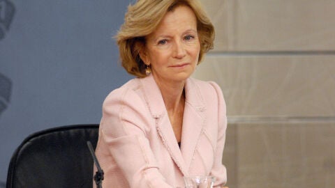 La Ministra de Econom&iacute;a y Hacienda Elena Salgado